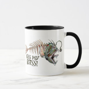 Küssen Sie meinen hässlichen Baß durch Mudge Tasse