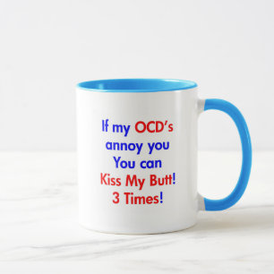 Küssen Sie meinen Hintern!  3mal! Tasse
