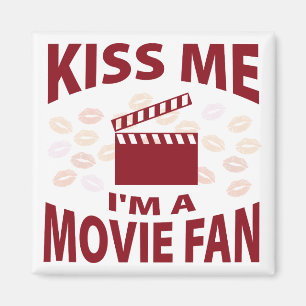 Küssen Sie mich, den ich ein Film-Fan bin Magnet