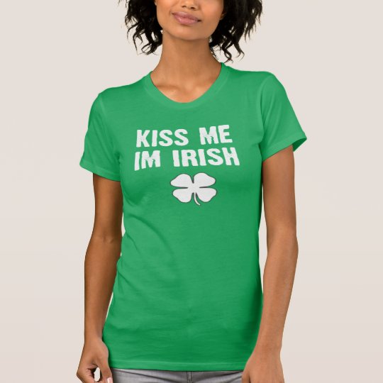 KÜSSEN Sie MICH, den ich IREN-ST PATRICK T-Shirt