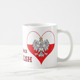 Küssen Sie mich, den ich polnisch bin Kaffeetasse
