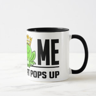 KÜSSEN Sie MICH Frosch-Tasse - wählen Sie Art u. Tasse