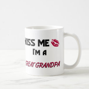 Küssen Sie mich großer Großvater Kaffeetasse