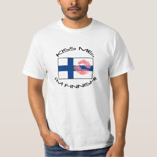 Küssen Sie mich, ich sind finnisch! T-Shirt