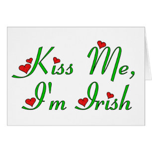 Küssen Sie mich, ich sind irisch