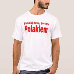 küssen Sie mich, im Politur T-Shirt