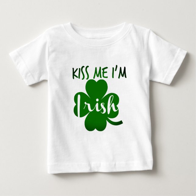 küssen Sie mich Iren im Baby T-shirt (Vorderseite)