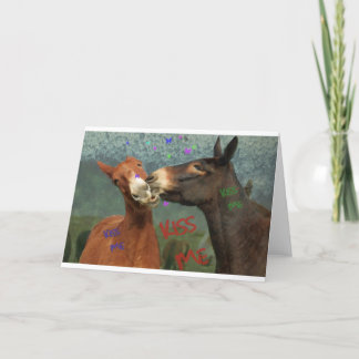 Küssen Sie mich! Karte