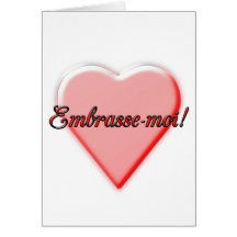 Küssen Sie mich Karte
