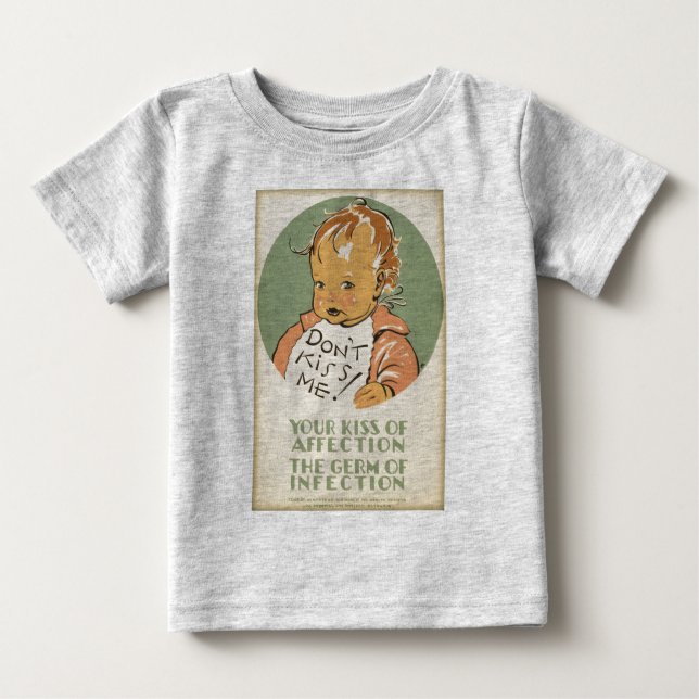 Küssen Sie mich nicht Baby-Shirt Baby T-shirt (Vorderseite)