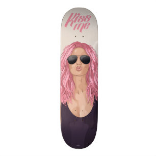 Küssen Sie mich Skateboard