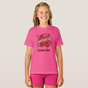 Küssen von Comic-Sound-Effekt T-Shirt