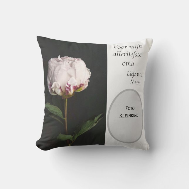 Kussen voor de allerliefste oma met foto kissen (Vorderseite)