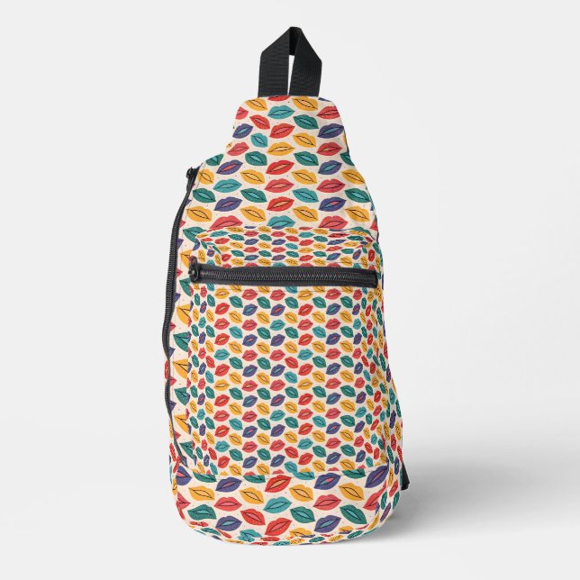 Kussmuster Crossbody Bag (Vorderseite)