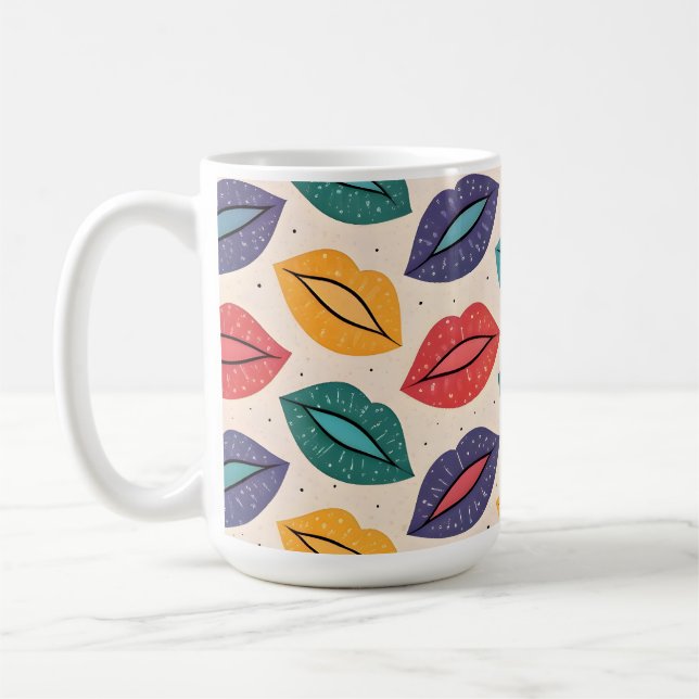 Kussmuster Kaffeetasse (Links)