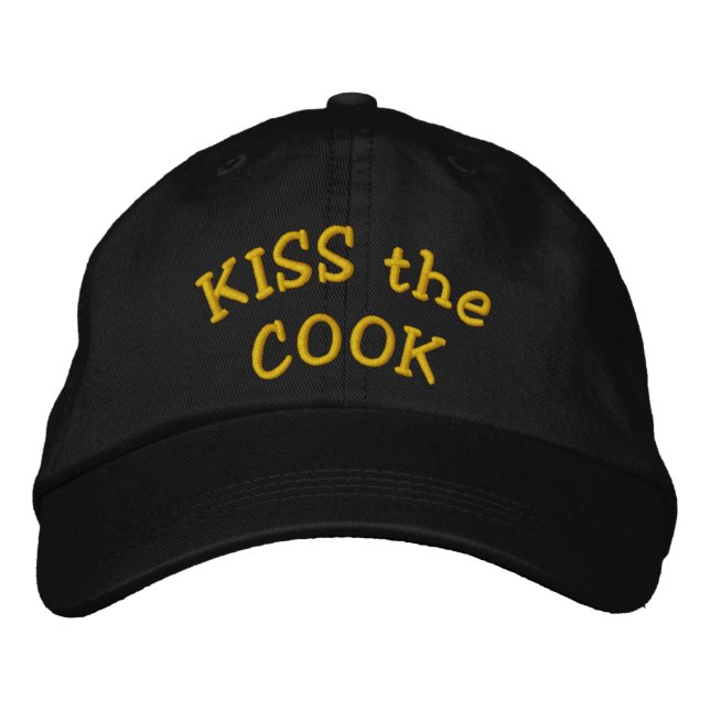 KÜSST die bestickte COOK-Kappe Kappe (Vorderseite)