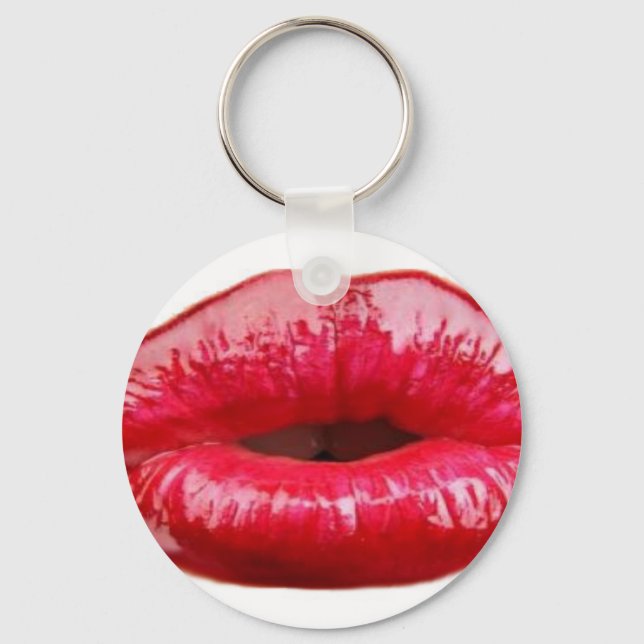 Küsst die Lippen! Schlüsselanhänger (Vorderseite)