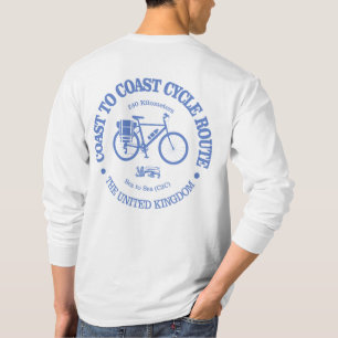 Küste bis Küste (Fahrradfahren) T-Shirt