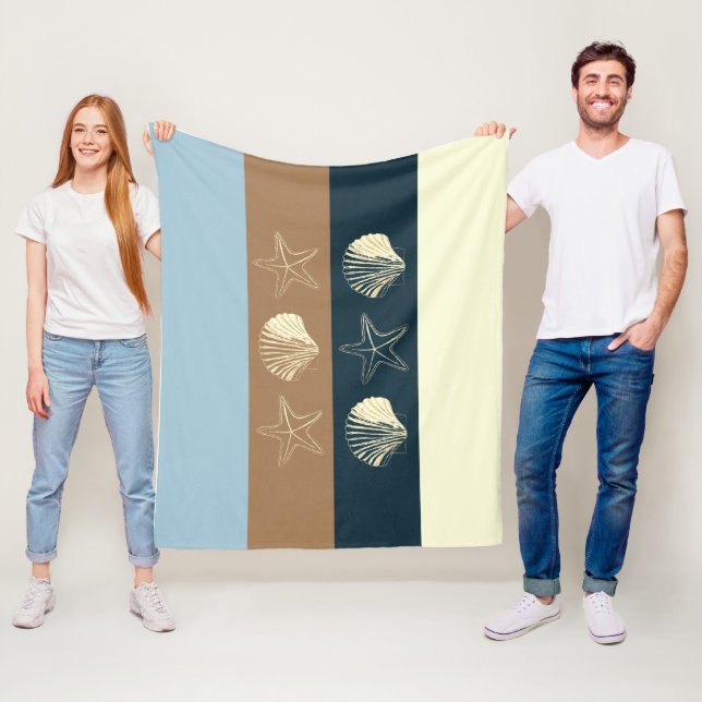 Küste Fleece Blanket (Beispiel)