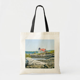 Küste Maine Hendricks Head Lighthouse Tragetasche