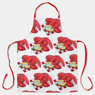 Küste ME Maine Lobster Shack Meeresfrüchte Abendes Schürze