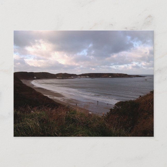 Küste, Morfa Nefyn Postkarte (Vorderseite)