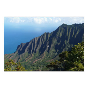 Küste Na Pali auf Kauai Fotodruck