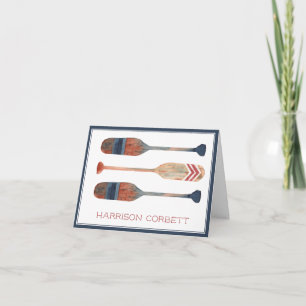 Küste Nautical Beach Oars Personalisiert