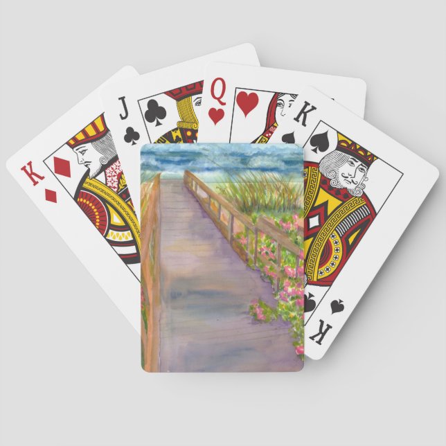 Küste Neuenglands Spielkarten (Rückseite)