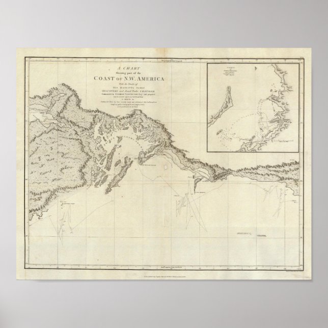 Küste Nordwestamerikas 6 Poster (Vorne)