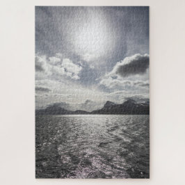 Küste Norwegens Landschaftsgebiet Foto