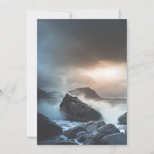 Küste Norwegens Seascape Fotograf Karte