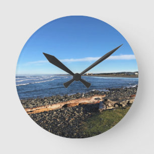 Küste, Oregon Runde Wanduhr