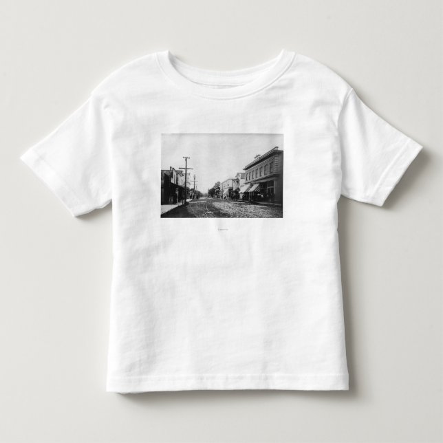 Küste, Oregonhauptstraßen-Ansicht-Fotografie Kleinkind T-shirt (Vorderseite)