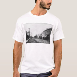 Küste, Oregonhauptstraßen-Ansicht-Fotografie T-Shirt
