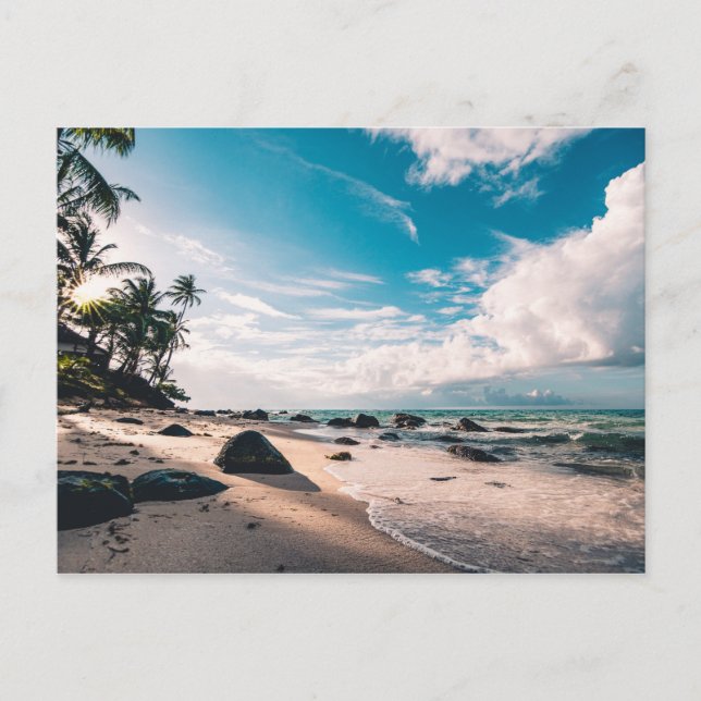 Küste Postkarte (Vorderseite)