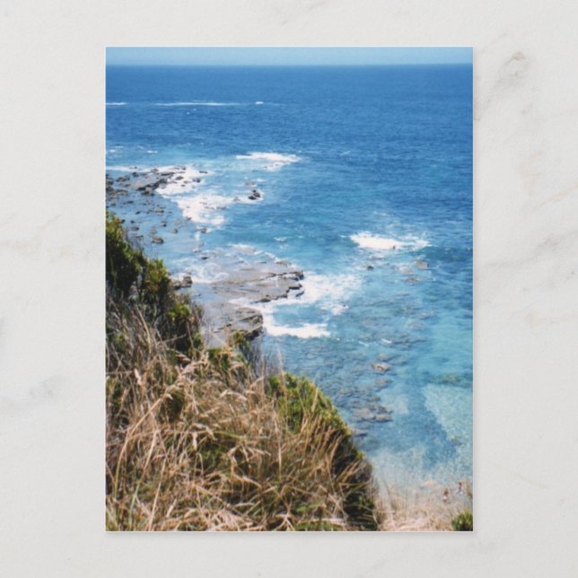 Küste Postkarte (Vorderseite)