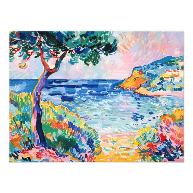 Küste Rhapsody Fotodruck (Vorne)