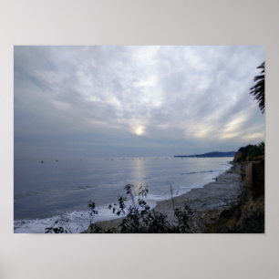 Küste Santa Barbara Poster