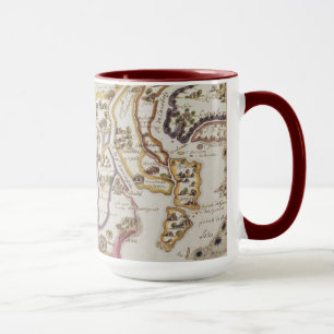 Küste von Afrika und von Fluss Gambia   1622 Tasse