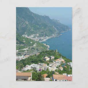 Küste von Amalfi Postkarte