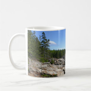 Küste von Bar Island im Acadia National Park Kaffeetasse