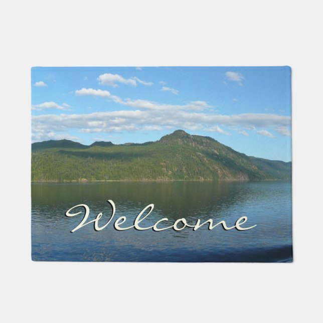 Küste von British Columbia im Landschaftlichen Kan Fußmatte (Vorderseite)