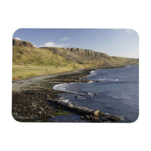 Küste von Duntulm, Insel Skye, Schottland, Verein Magnet