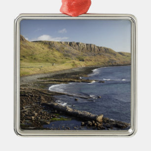 Küste von Duntulm, Insel Skye, Schottland, Verein Silbernes Ornament