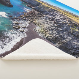 Küste von Hellnahraun, Island Sherpadecke