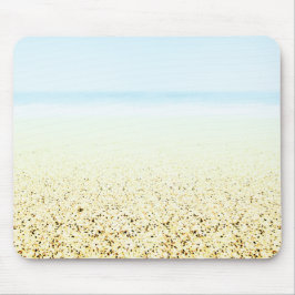 Küste von Sand und Meer Mousepad
