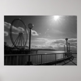 Küste von Seattle Poster