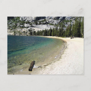 Küste von Tenaya Lake, Yosemite, Kalifornien Postkarte