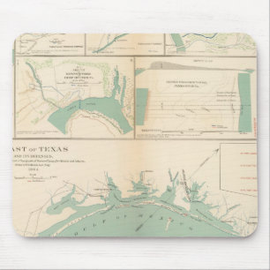 Küste von Texas Mousepad